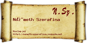 Németh Szerafina névjegykártya